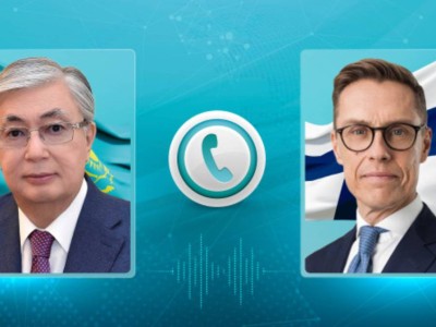 
                    Состоялся телефонный разговор Токаева с президентом Финляндии Александром Стуббом
                