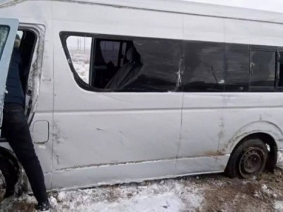 
                    Автобус с журналистами попал в ДТП в Кызылординской области
                