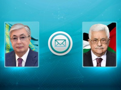 
                    Токаев поздравил Президента Палестины с Днем независимости
                