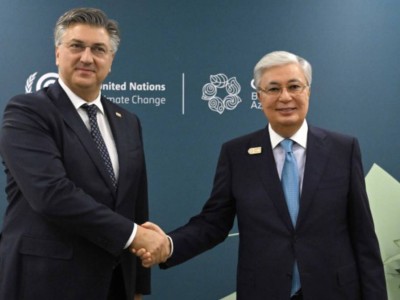 
                    Андрей Пленкович предложил Токаеву посетить Хорватию
                