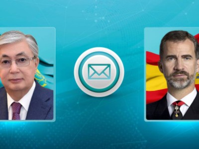 
                    Токаев выразил соболезнование Королю Испании
                