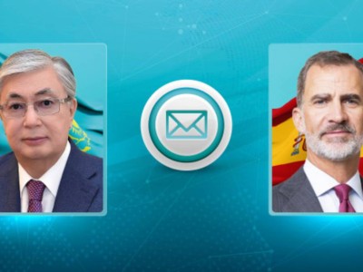 
                    Токаев поздравил Короля Фелипе VI с Днем испанской нации
                