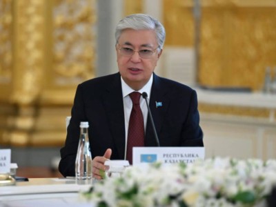 
                    Президент Казахстана выступил на заседании Совета глав государств СНГ в узком составе
                