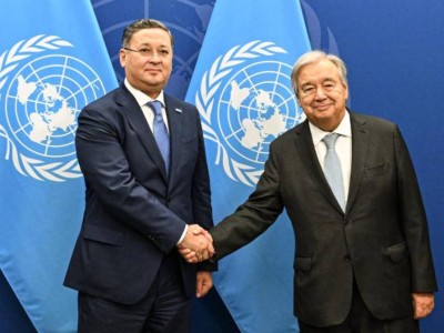 
                    Для нас Казахстан является привилегированным партнером, опорой мультилатерализма – Генсек ООН
                