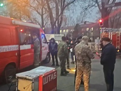 
                    В Алматы произошел крупный пожар
                