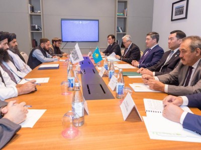 
                    Казахстан готов инвестировать в трансафганскую железную дорогу 
                