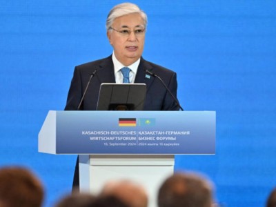 
                     Токаев выступил на бизнес-форуме «Казахстан – Германия»
                