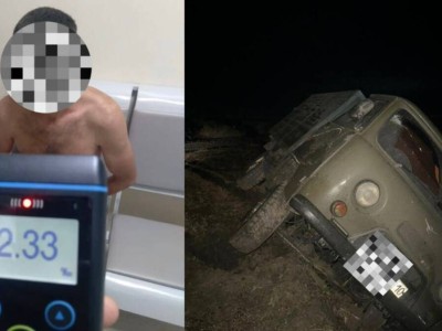 
                    Пьяный водитель стрелял по полицейским в Костанайской области
                