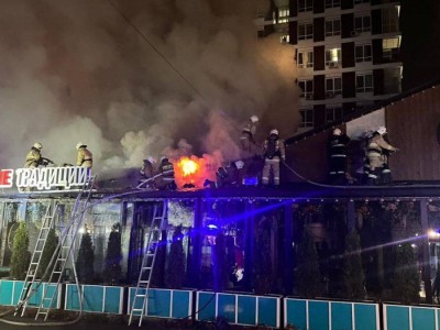 
                    Крупный пожар тушили в Алматы
                