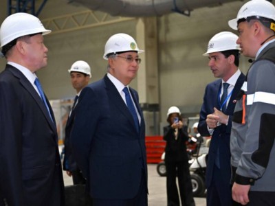 
                    Глава государства посетил чугунолитейный завод ТОО «KamLitKZ»
                