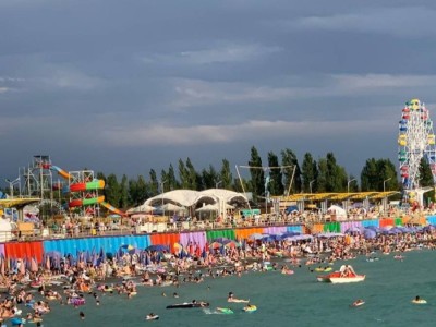 
                    На Алаколе полиция охраняет покой туристов
                