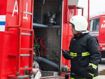 
                    Возгорание произошло в столичном жилом комплексе
                