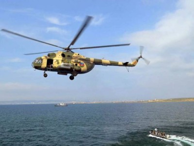 
                    Военный вертолет разбился в Азербайджане
                