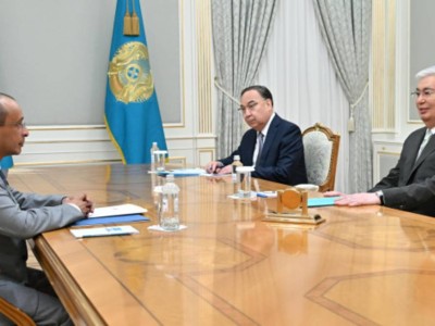 
                    Токаев принял посла ОАЭ в Казахстане
                