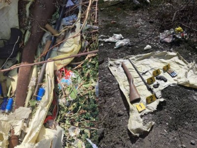 
                    Оружие и боеприпасы обнаружили в Таразе
                