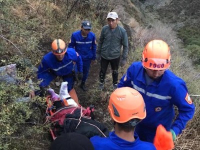 
                    В горах Алматинской области спасли женщину
                