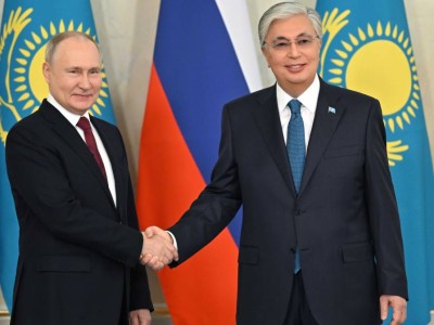 
                     «Сложились очень добрые, доверительные отношения» – Путин о Токаеве
                