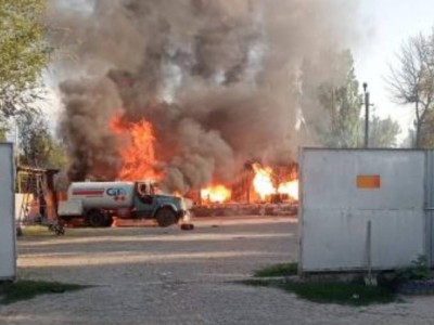 
                    Пожар произошел на газозаправочной станции в Алматинской области
                