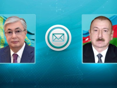 
                    Токаев поздравил президента и народ Азербайджана с Днем Независимости
                