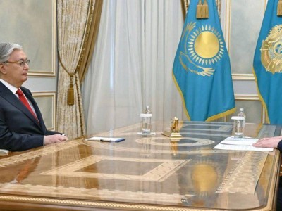 
                    Токаев принял председателя Верховного суда
                