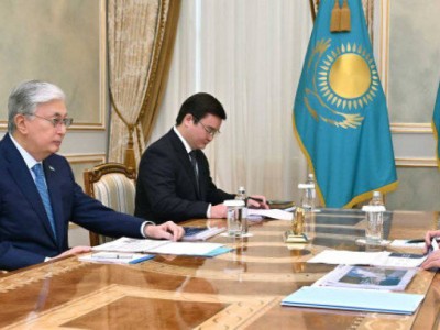 
                    Токаеву доложили о состоянии предприятия Qarmet
                