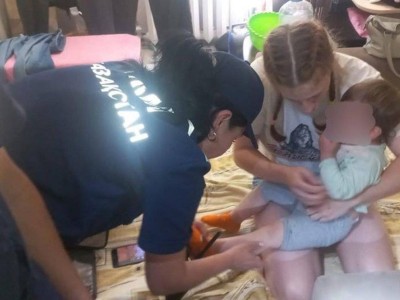 
                    В Уральске спасли застрявшего в стиральной машине ребенка
                