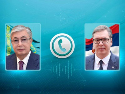 
                    Президент Сербии пригласил Токаева посетить Белград
                