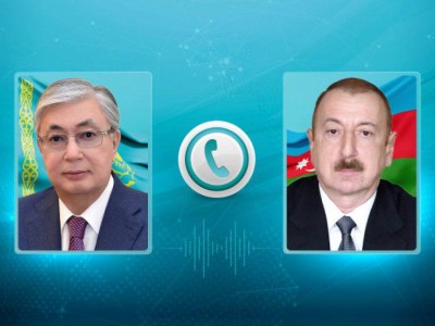 
                    Токаев поздравил Алиева с победой на выборах
                