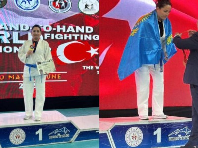
                    Сотрудница полиции из Казахстана стала победителем чемпионата мира по рукопашному бою
                