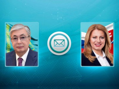 
                    Токаев поздравил Президента Словакии
                