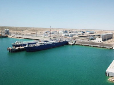 
                    Морской терминал «Саржа» в порту Курык начал перевалку генеральных грузов
                