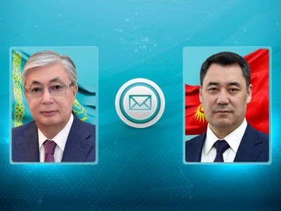 
                    Токаев поздравил Президента Кыргызстана
                