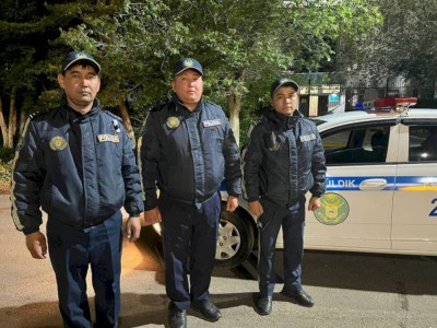 
                    В Аркалыке полицейские спасли школьницу, упавшую с моста в реку
                