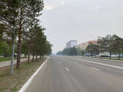 
                    Из-за пожаров в России Костанай накрыл густой смог
                