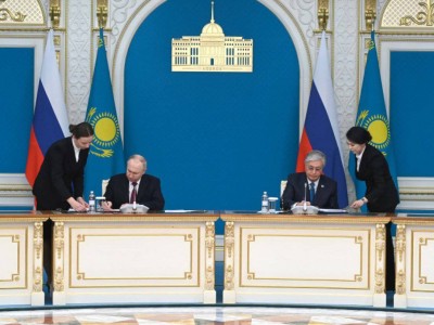 
                    Какие документы подписали Президенты Казахстана и России
                