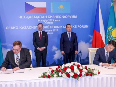 
                    Соглашения на 230 млн евро подписали Казахстан и Чехия
                