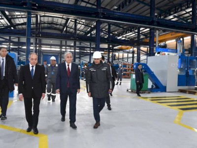 
                    Президент посетил производственный цех ТОО «PetrolValves Kazakhstan»
                