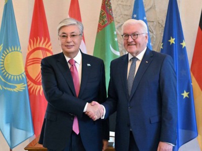 
                    О чем договорились лидеры Казахстана и Германии
                