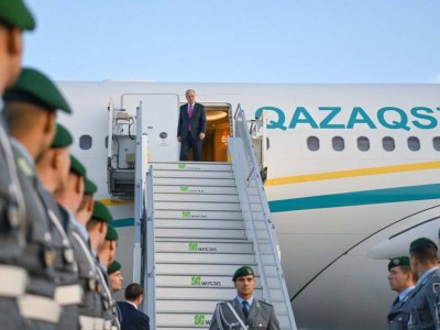 
                    Начался официальный визит Президента Казахстана в Германию
                