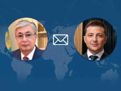 
                    Что написал Токаев Зеленскому
                