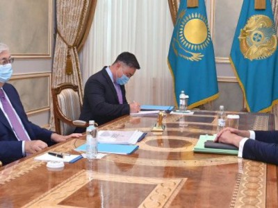 
                    Касым-Жомарт Токаев принял главу холдинга «Байтерек»
                
