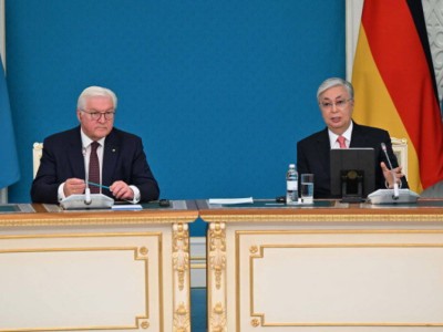 
                    По итогам переговоров президентов Казахстана и Германии подписан ряд документов
                