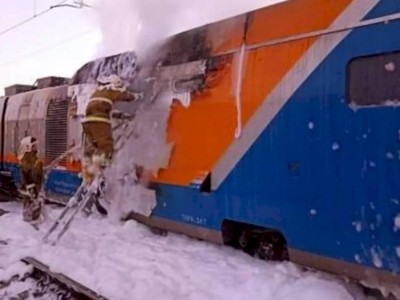 
                    В поезде, следовавшем по маршруту Петропавловск – Алматы, загорелся вагон
                