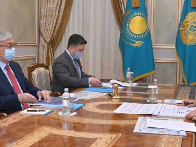
                    Главе государства доложили о реализации Программы повышения доходов населения
                