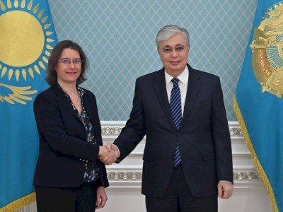 
                    Касым-Жомарт Токаев принял спецпредставителя Президента Франции
                