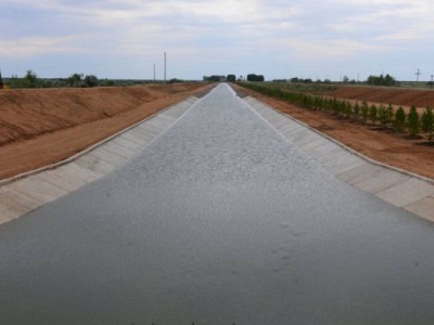 
                    Облицовку 50% оросительных каналов  намерены произвести в Казахстане
                