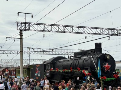 
                    80-летие Победы: в Алматы прибыл «Поезд памяти»
                