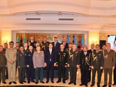 
                    В Баку отметили День защитника Отечества Казахстана
                