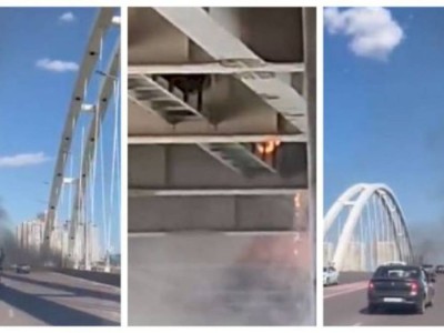 
                    Столичные спасатели ликвидировали пожар на мосту «Архар»
                