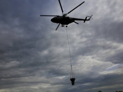 
                    Крупный степной пожар тушат в Карагандинской области
                
